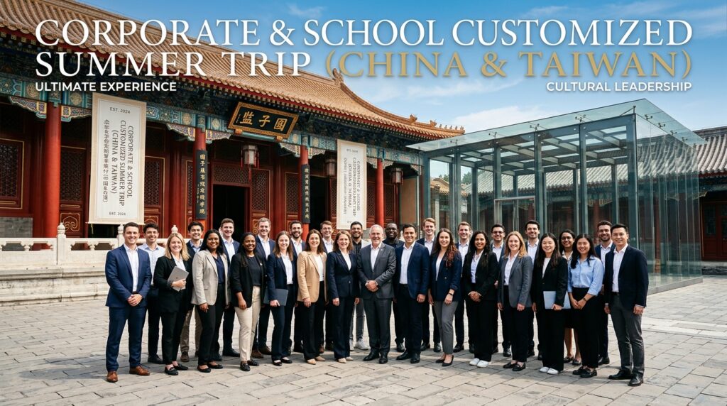 🏢 Corporate & School Customized Summer Trip (จีน & ไต้หวัน)