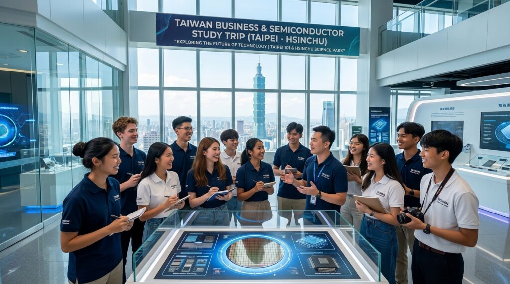✈️ Taiwan Business & Semiconductor Study Trip (ไทเป-ซินจู๋)